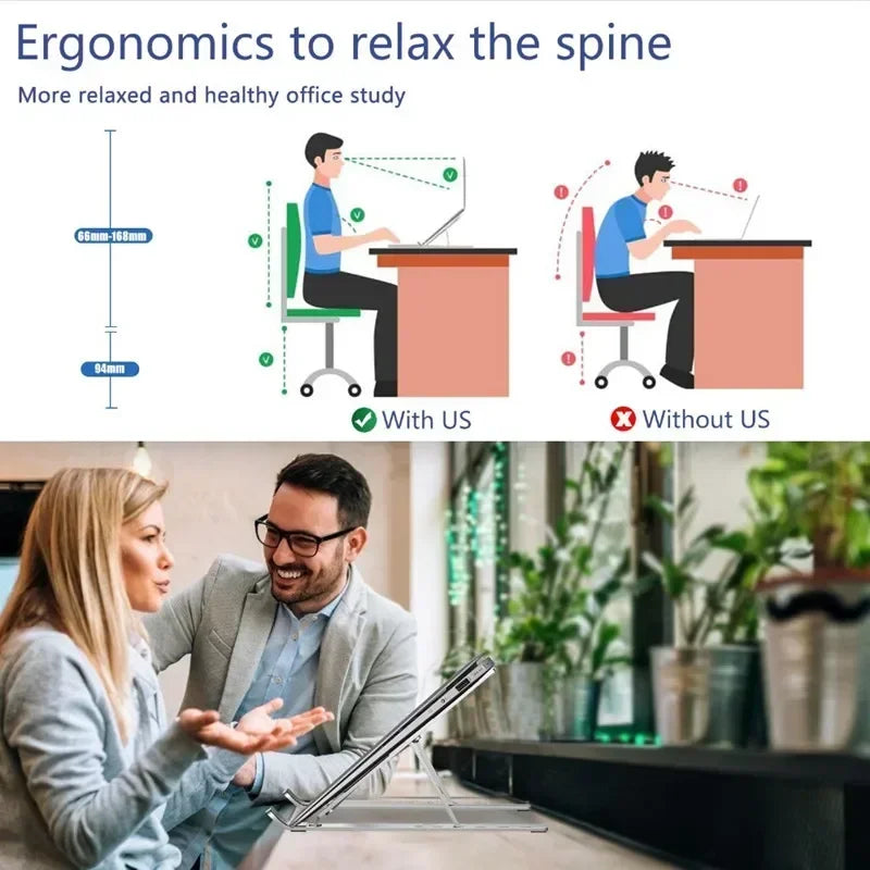 Ergonometry™ Adjustable Laptop Stand